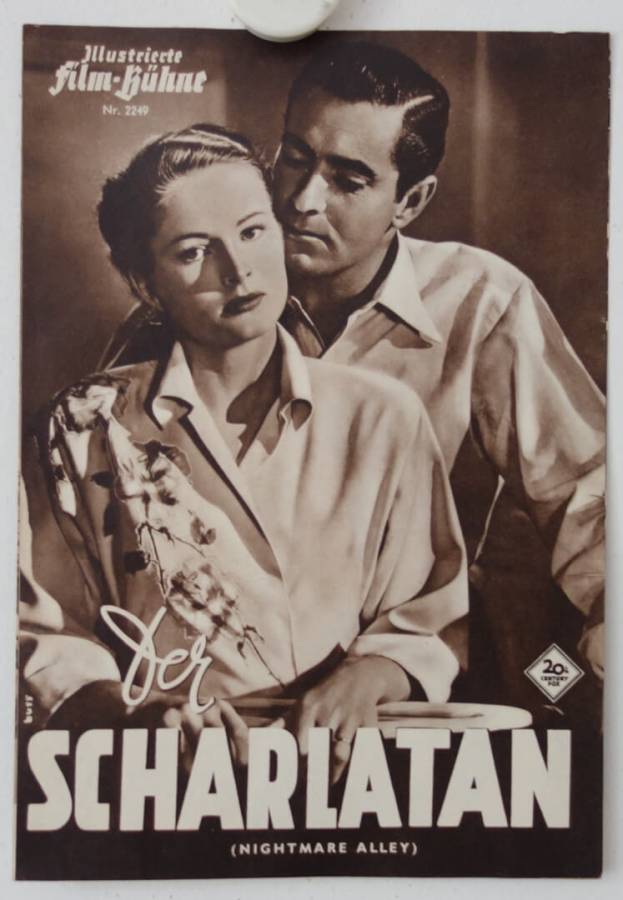 Der Scharlatan originales deutsches Filmprogramm